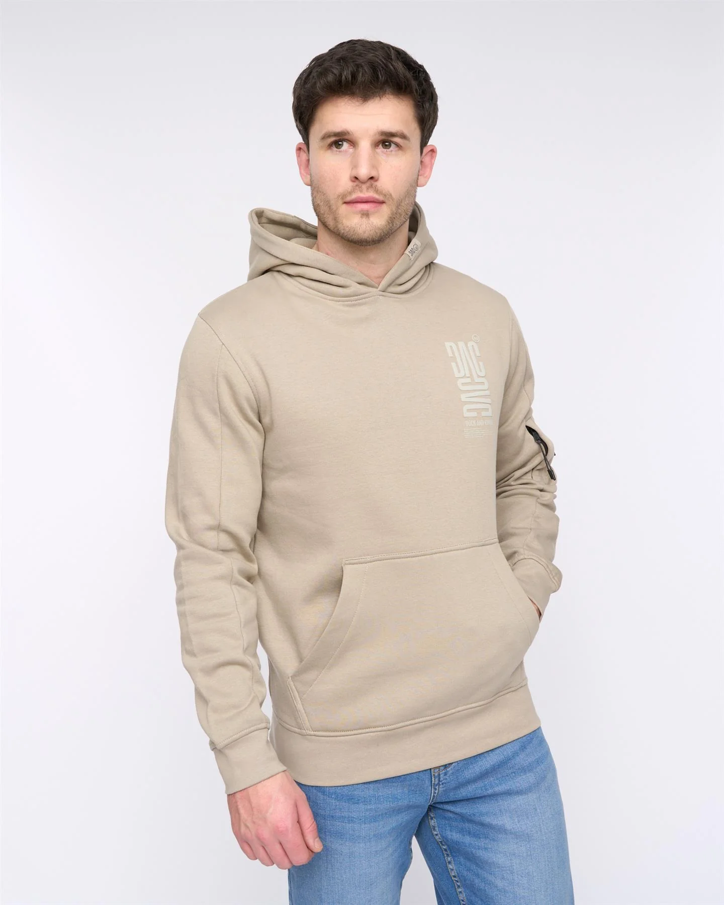 Tremake Hoodie Light Pebble - Image 3