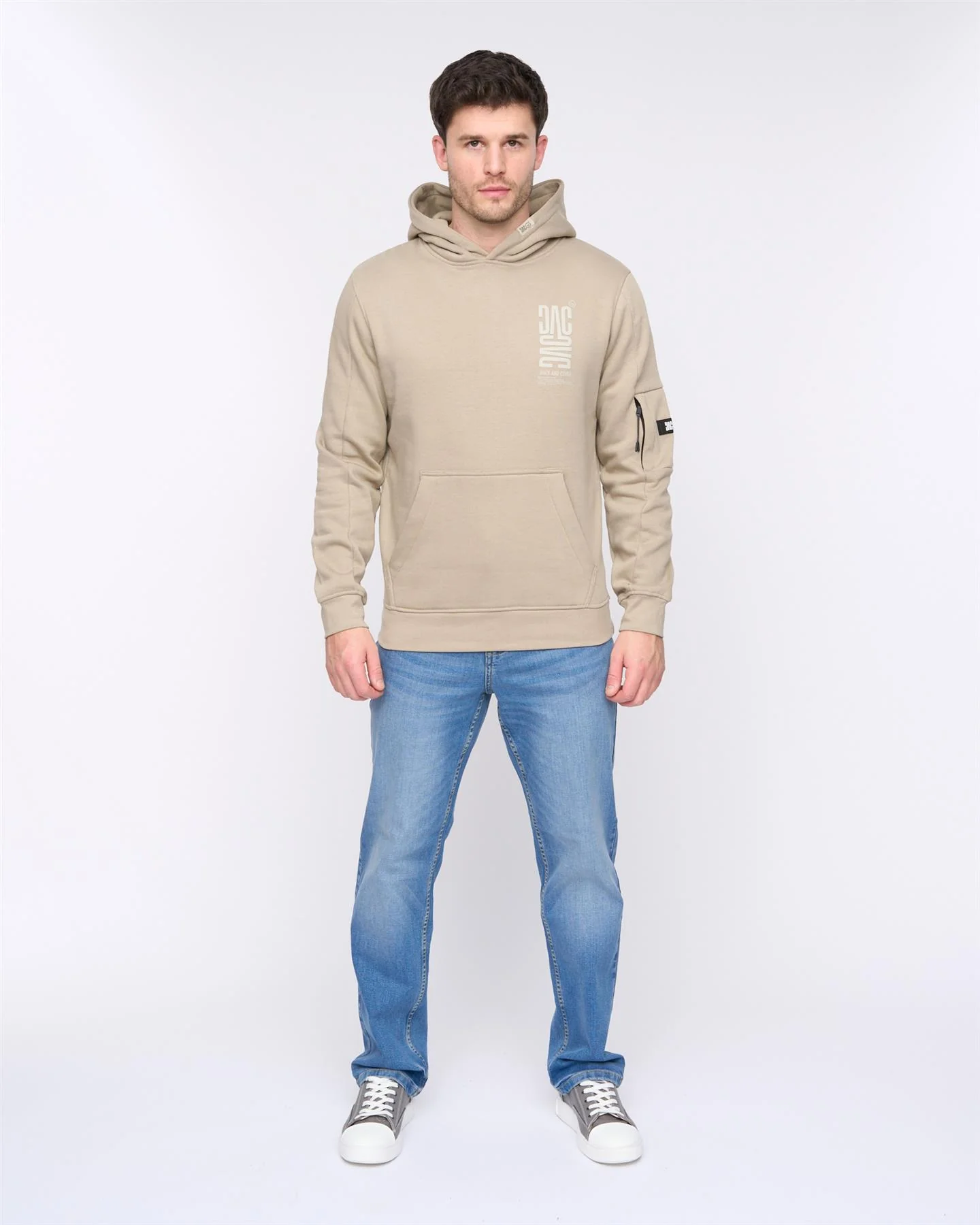 Tremake Hoodie Light Pebble - Image 4