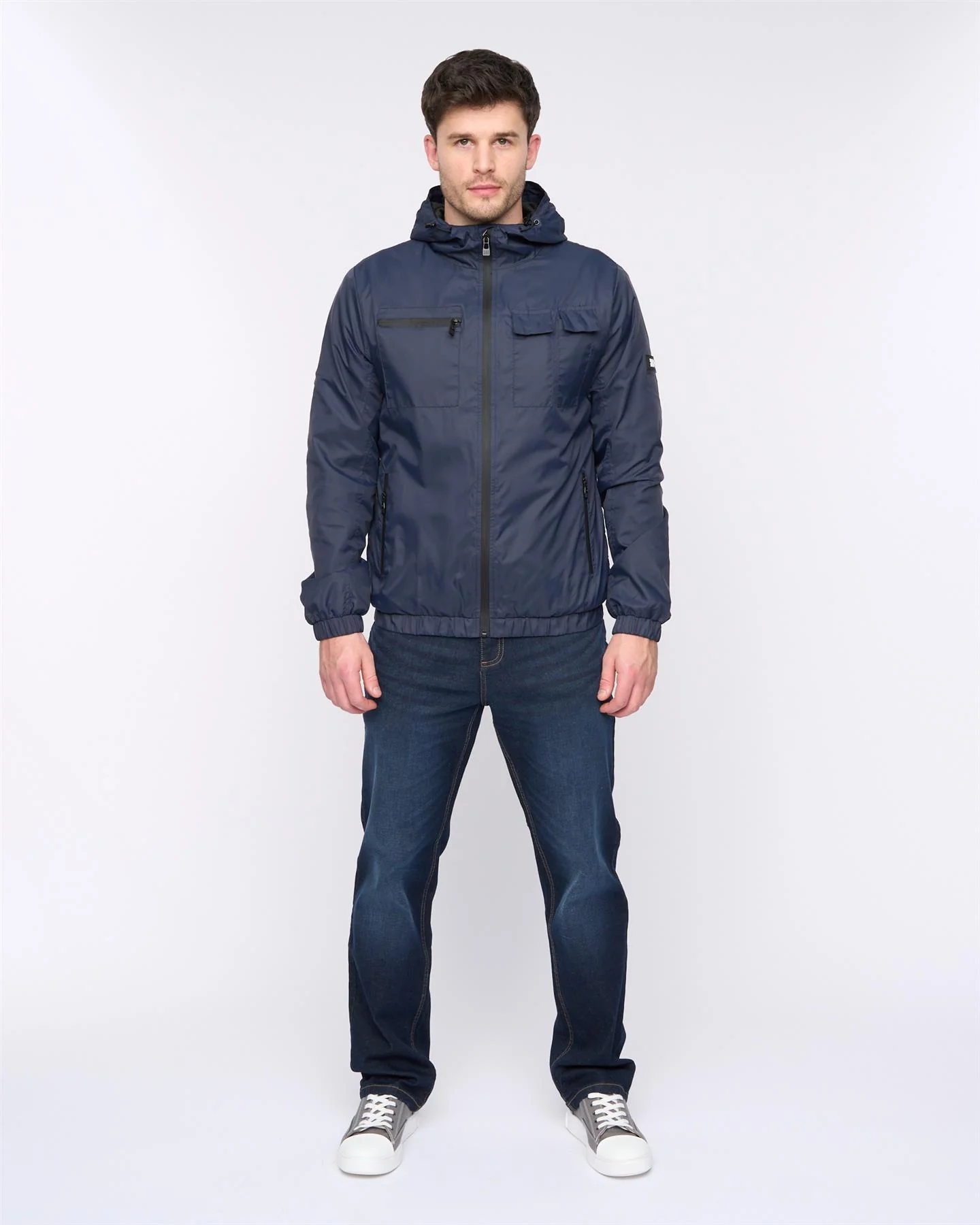 Trentbridge Lightweight Jacket Dark Navy - Image 3