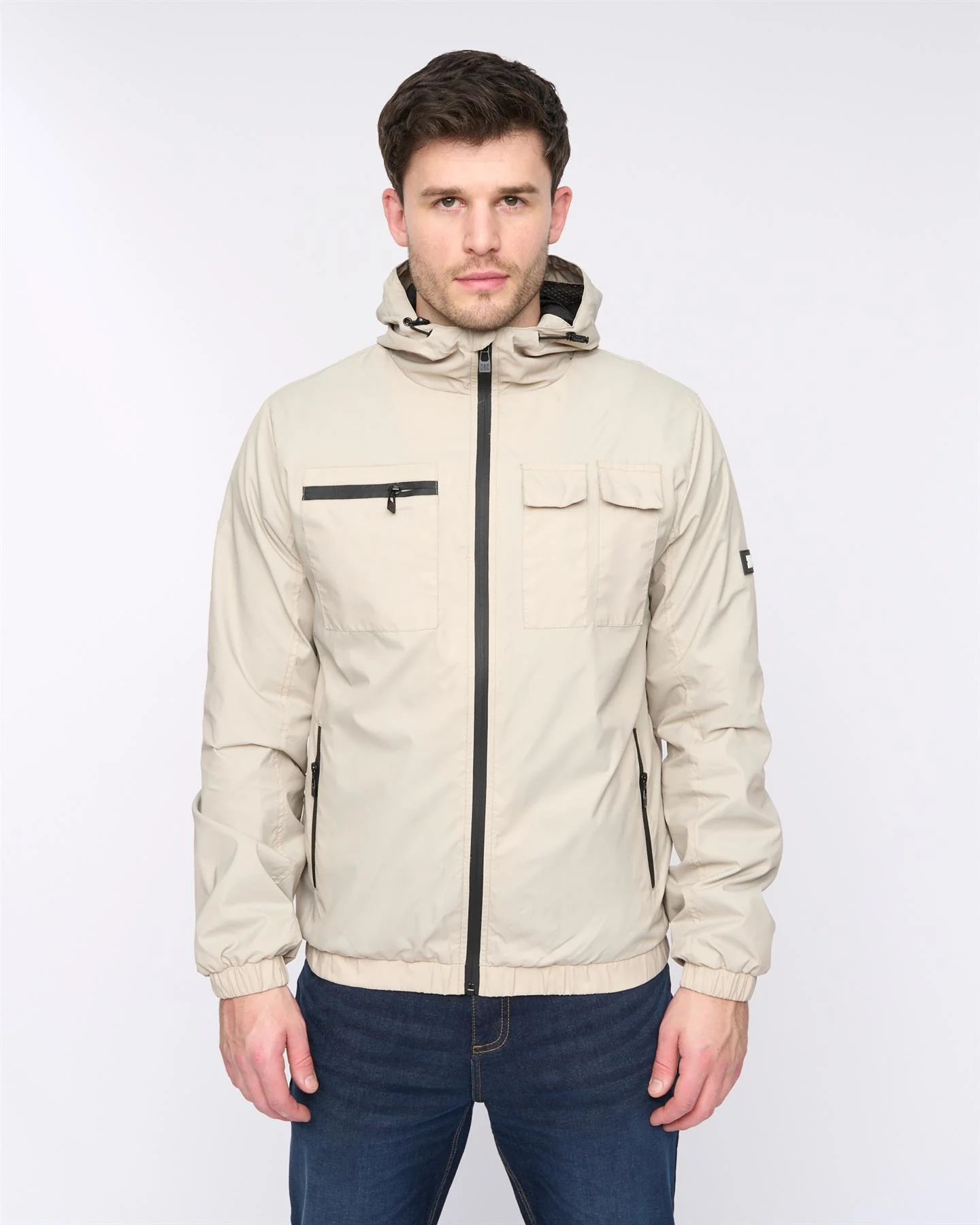 Trentbridge Lightweight Jacket Light Stone - Image 2