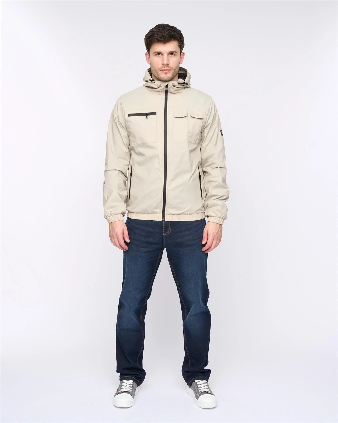 Trentbridge Lightweight Jacket Light Stone - Image 4