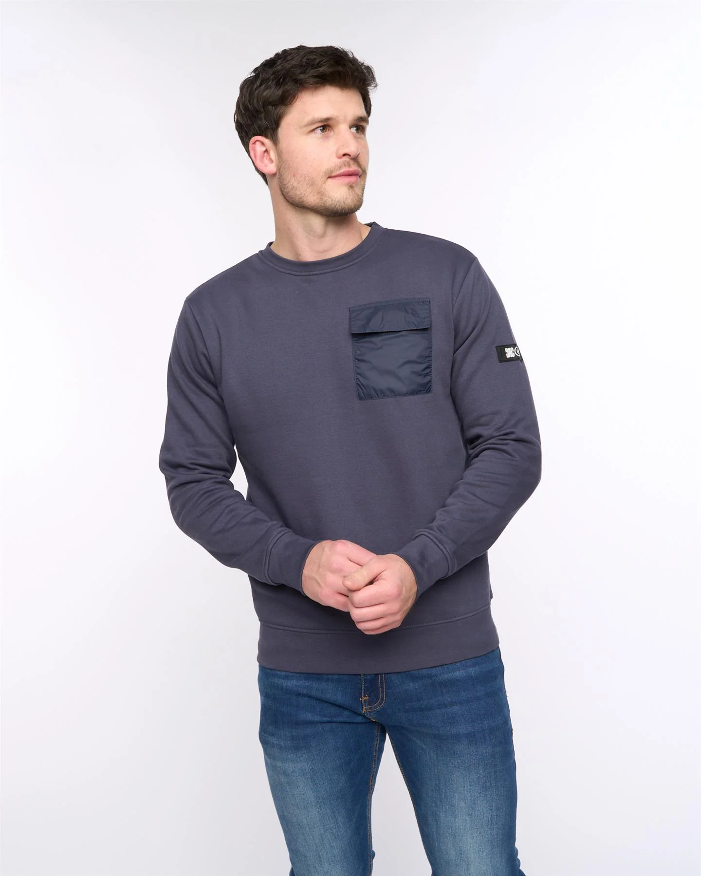 Trentforth Crew Sweat Dark Navy - Image 4