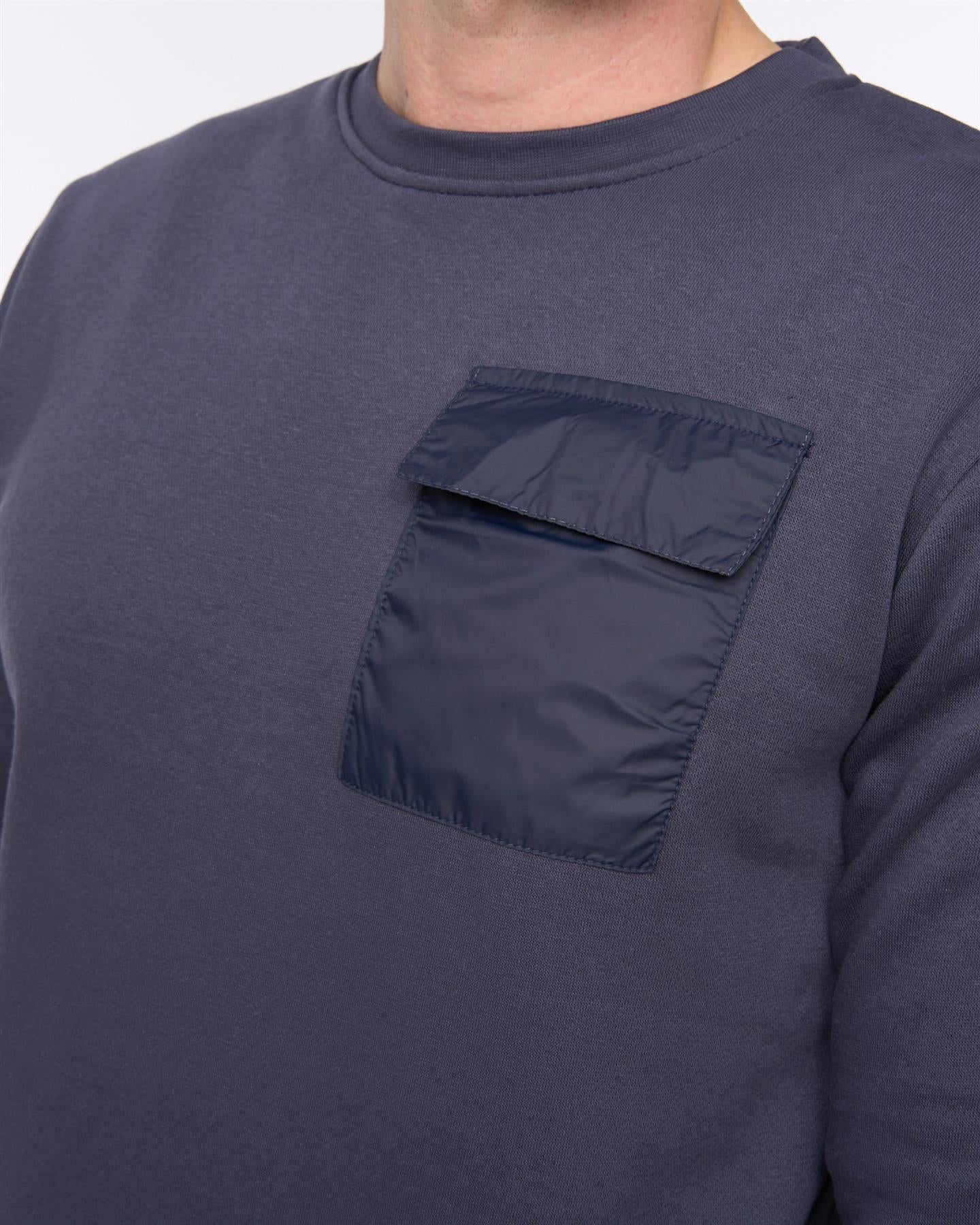 Trentforth Crew Sweat Dark Navy - Image 6