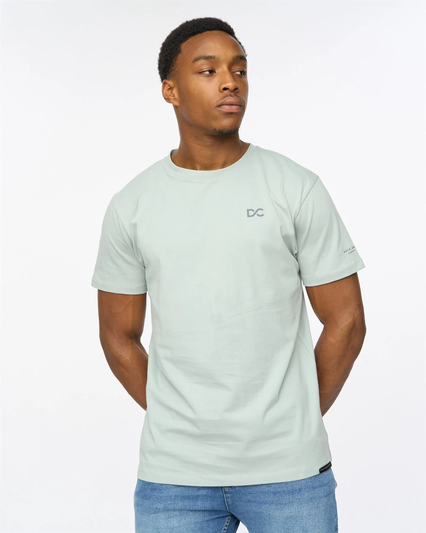 Trimlines Heavy T-Shirt Steel Blue - Image 4