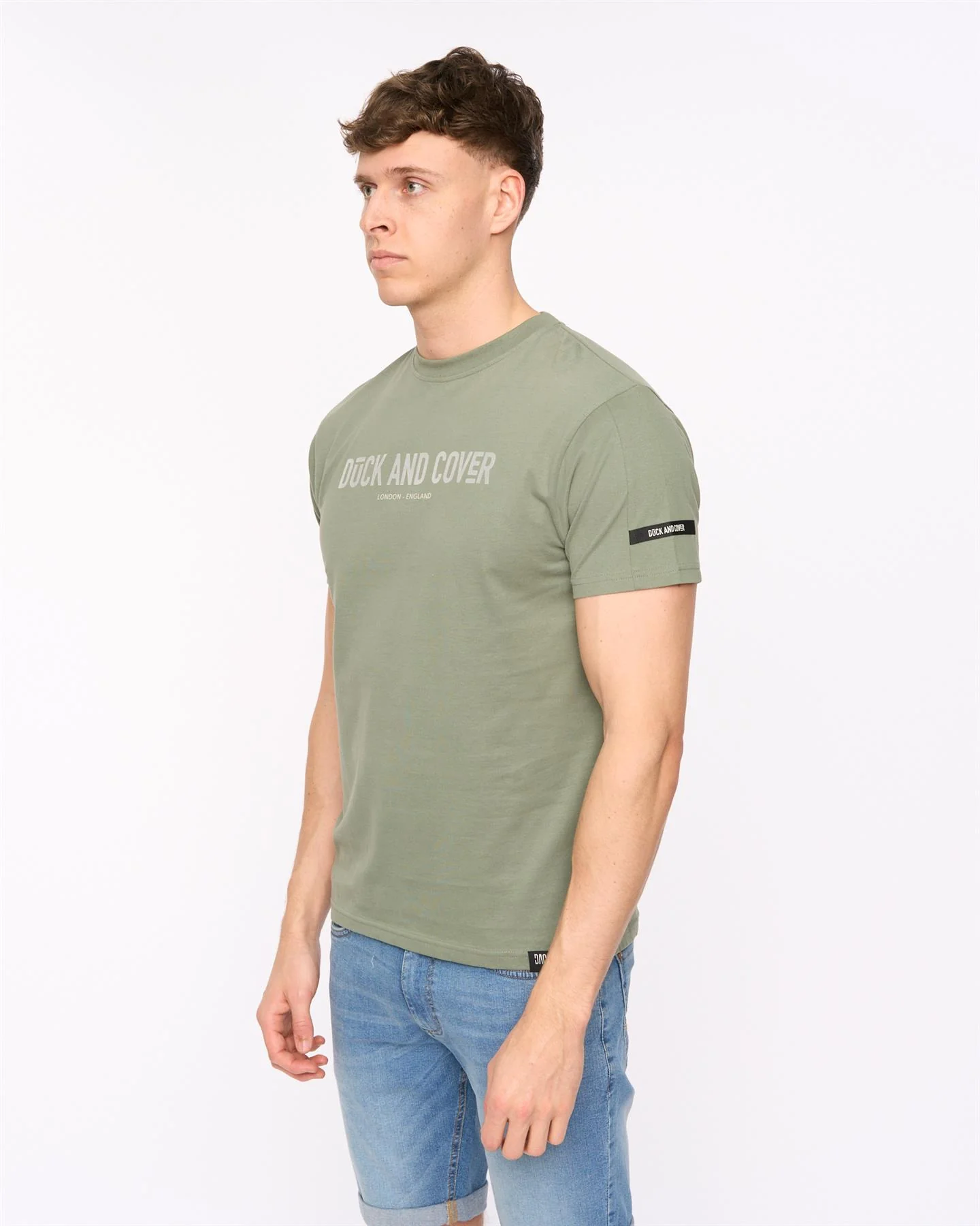 Walpole T-Shirt Olive - Image 5