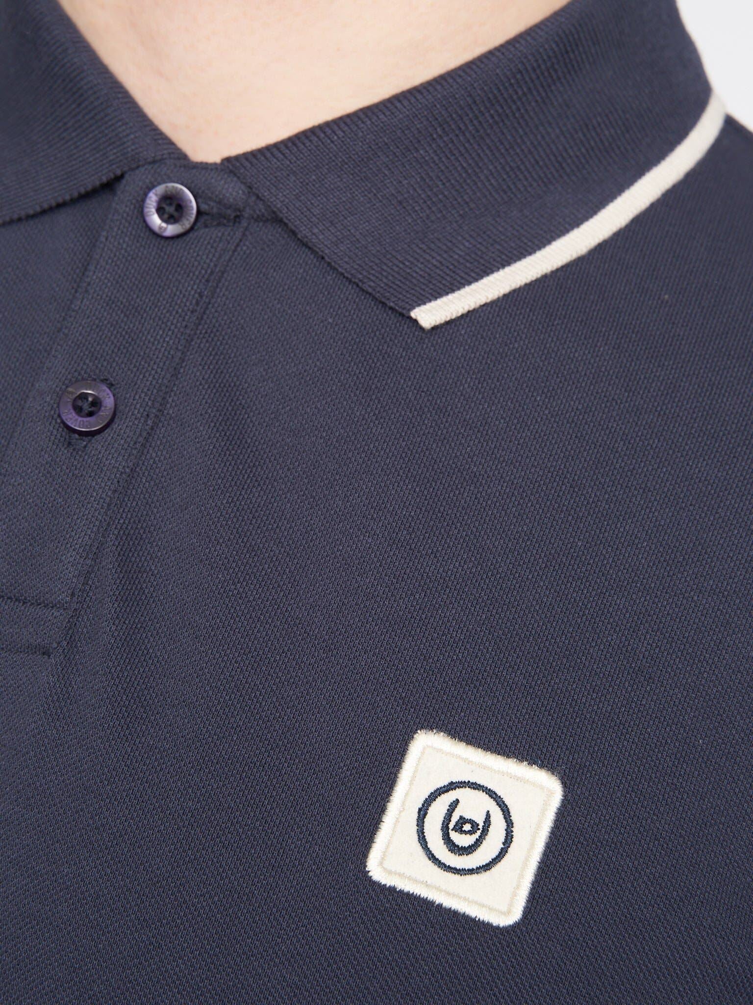 Wilkins Polo Navy - Image 6