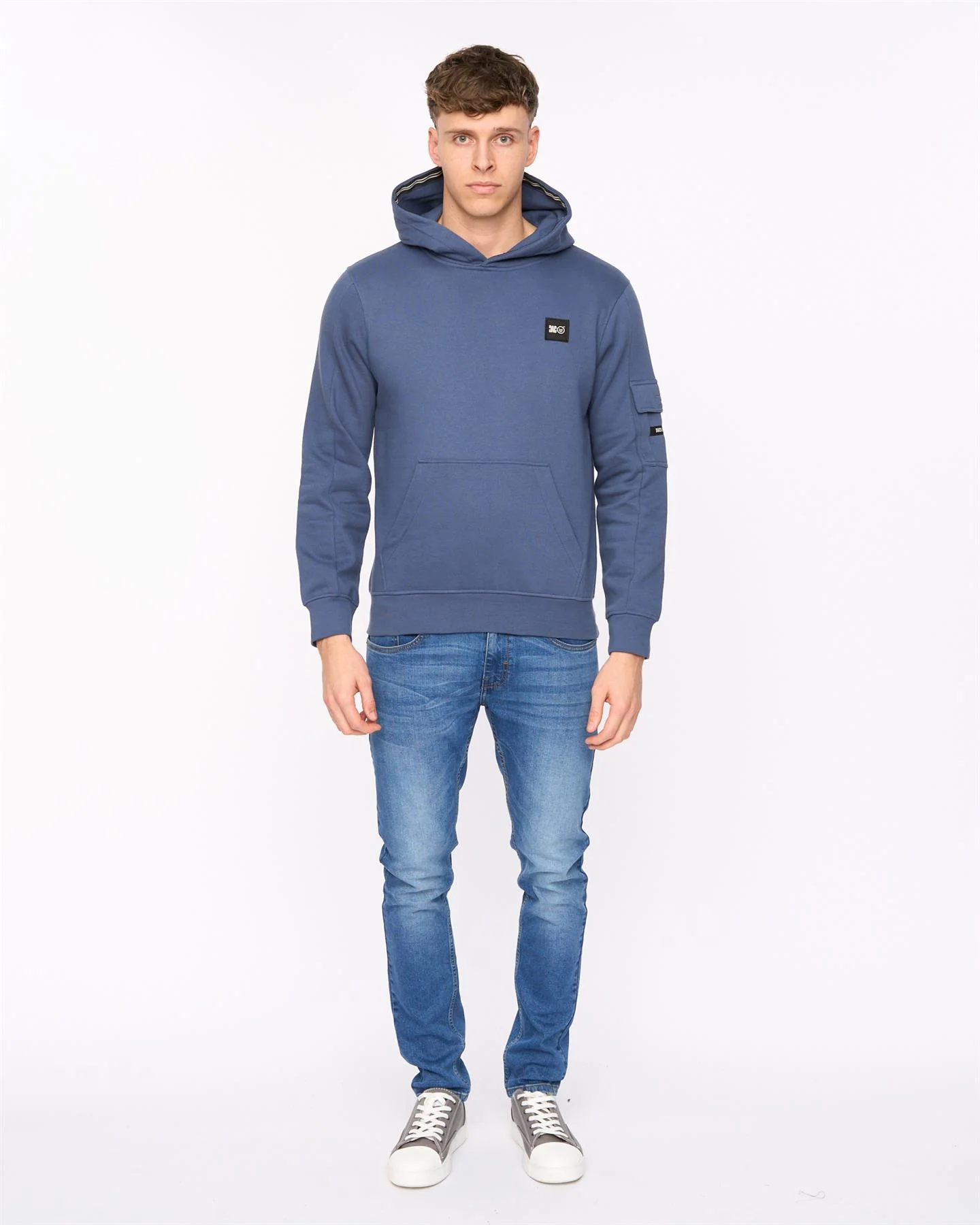 Wrentham Hoodie Denim Blue - Image 2