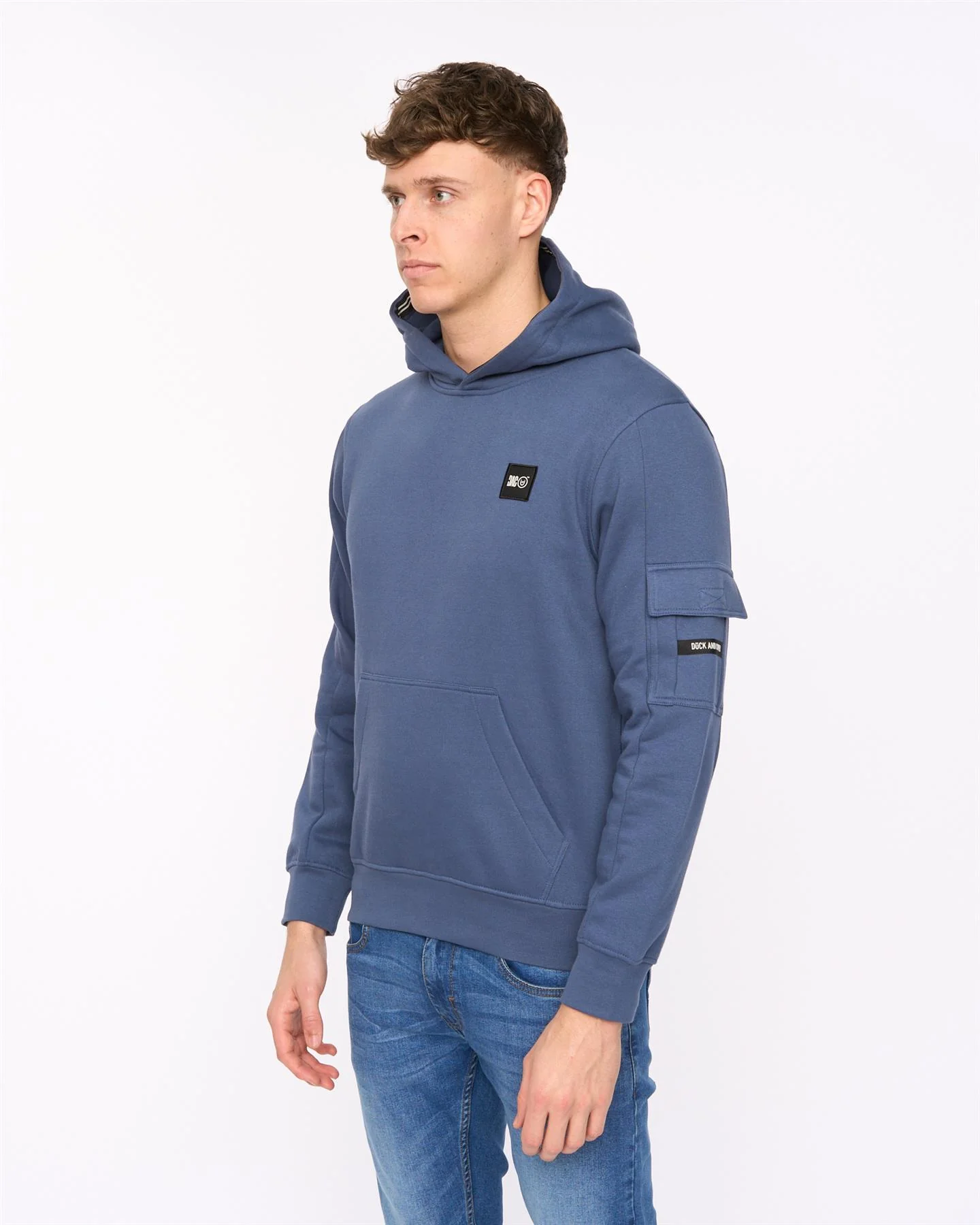 Wrentham Hoodie Denim Blue - Image 4