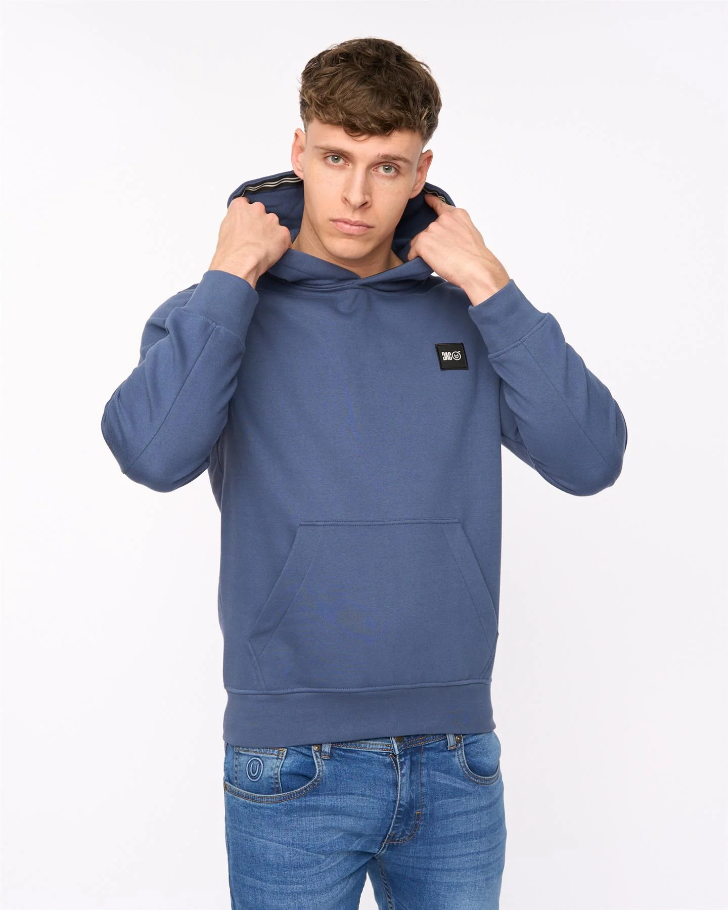 Wrentham Hoodie Denim Blue - Image 5