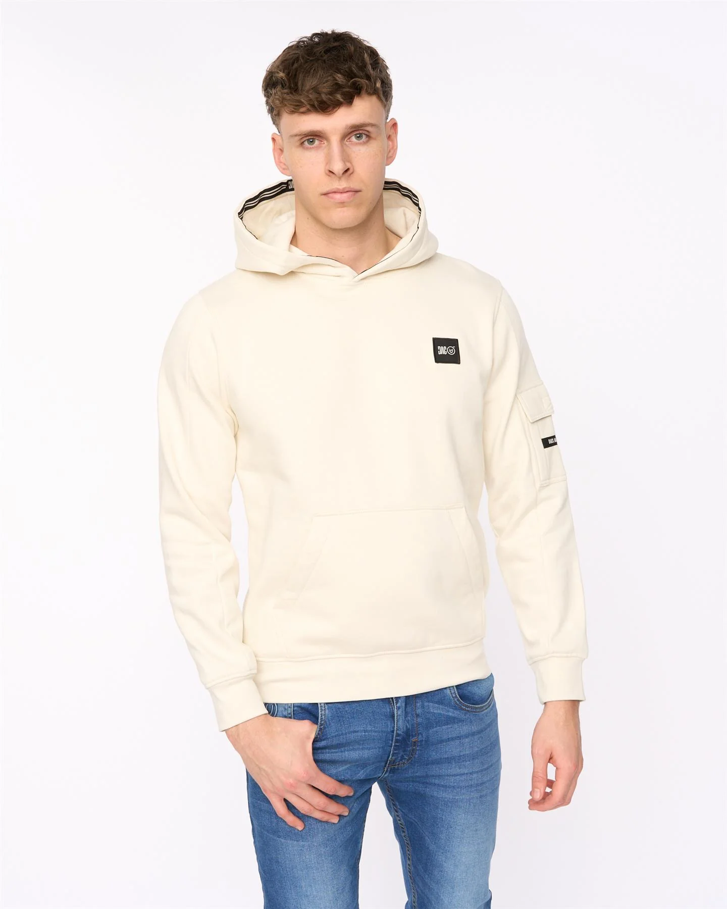 Wrentham Hoodie Light Stone - Image 5