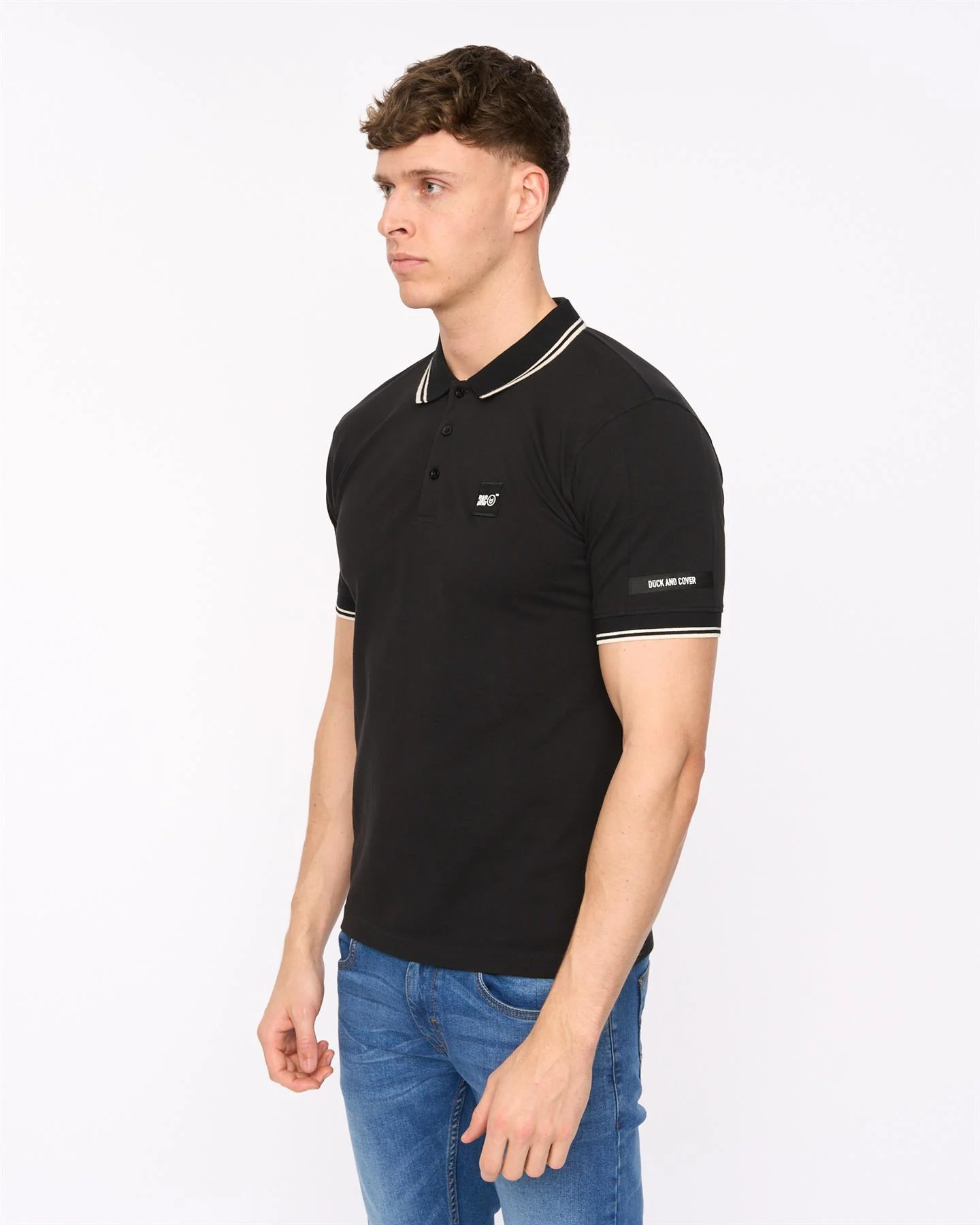 Wrentham Polo Black - Image 3