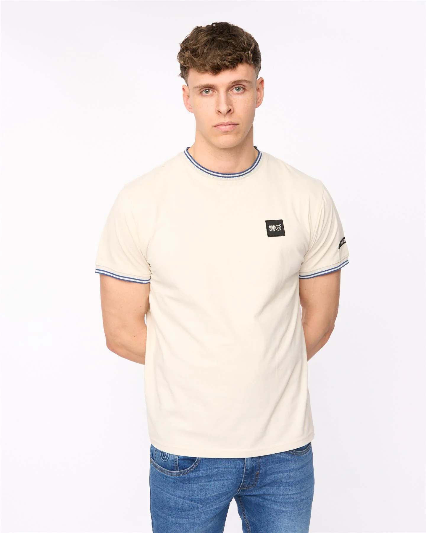 Wrentham T-Shirt Light Stone - Image 5